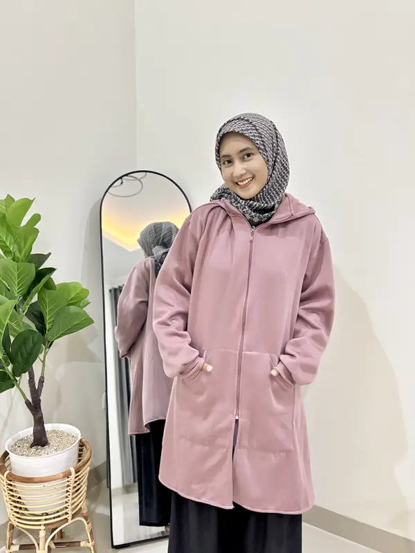 Blanket Parka Ibu dan Anak 2in1 Nouraku | Selimut Bayi dan ibu / Jaket Bayi / Blanket Ibu dan Bayi 6