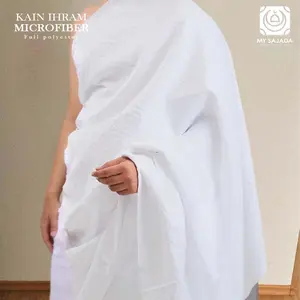MySajada Kain Ihram Microfiber Premium Lembut Tebal & Nyaman Dipakai Full Polyester