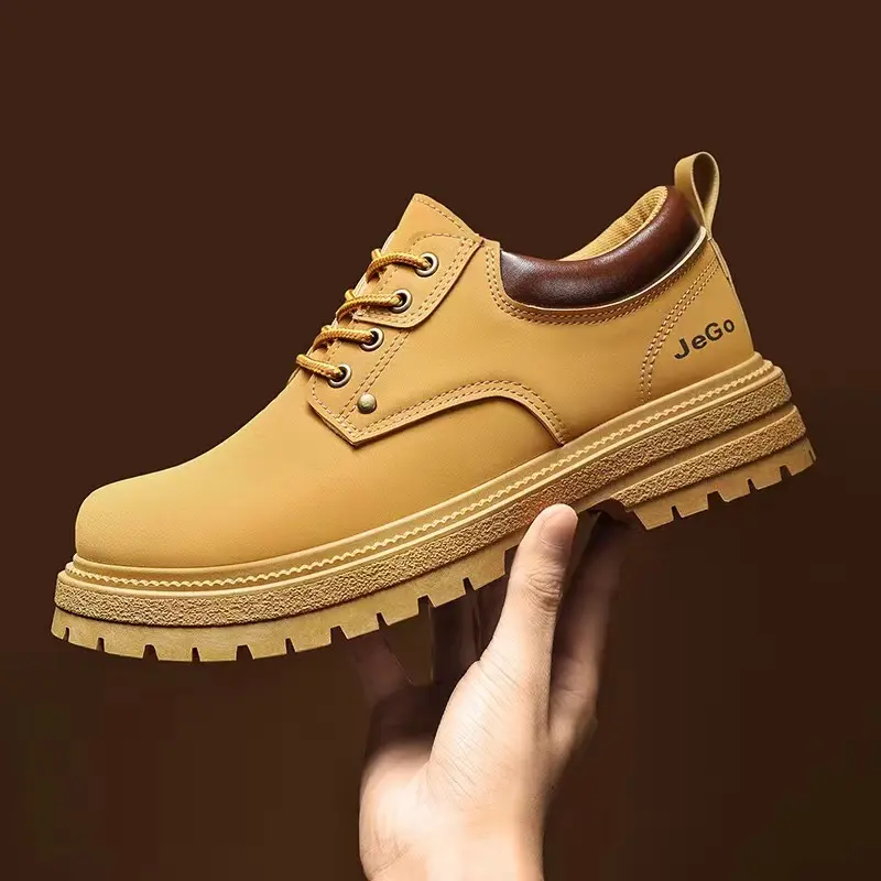 Sepatu touring pria kasual low boot cowboy boots pendek pria 3