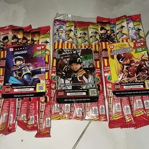 Choki-choki BoBoiBoy ecer an 5 pcs + card BoBoiBoy 3 pcs
