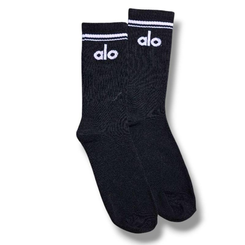 Kaos Kaki Oldschool Motif A-l-o Premium. Dewasa Panjang Pria/ Wanita 6