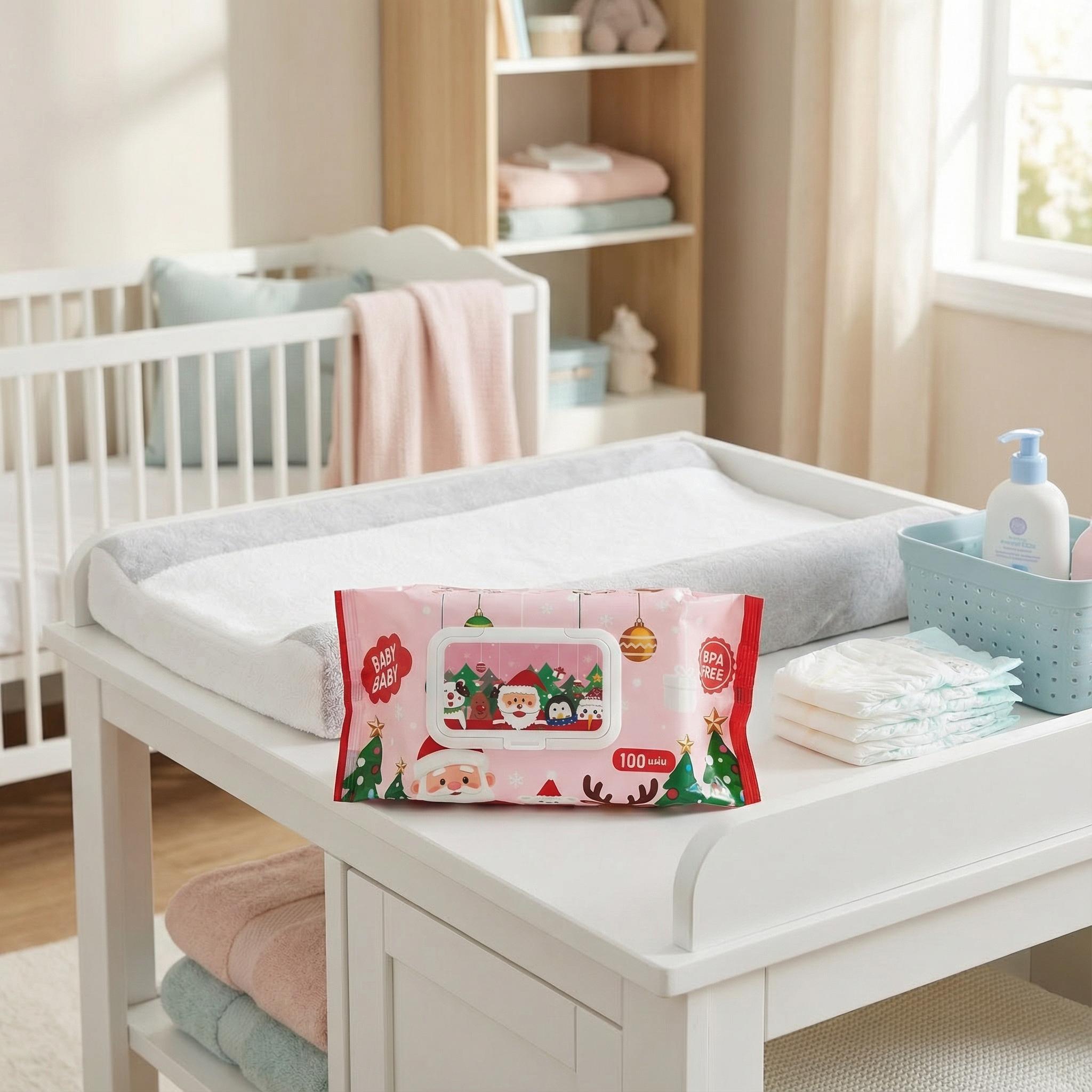 TISU BAGUS - Tisu Basah Jumbo Baby Wipes Murah Ukuran Besar Hemat Lembut Tanpa Alkohol Aman untuk Bayi & Anak Praktis untuk Rumah Tas Bayi dan Bepergian Tidak Mengandung Pewangi