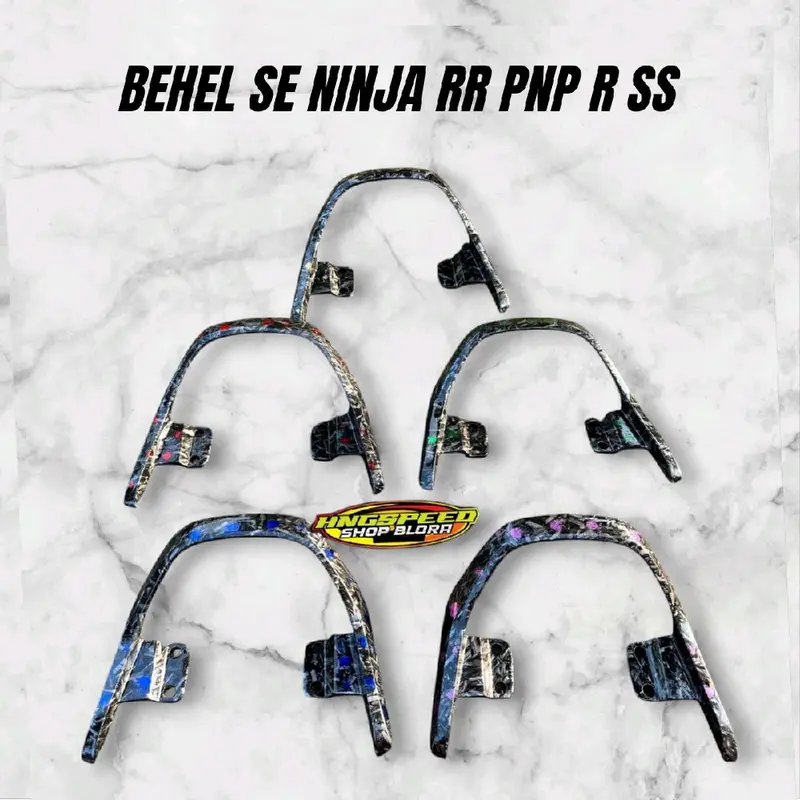 Behel Ninja RR Pnp Ninja SS / R + Breket BEGEL NINJA RR PNP SS R Karbon Motorcycle 0