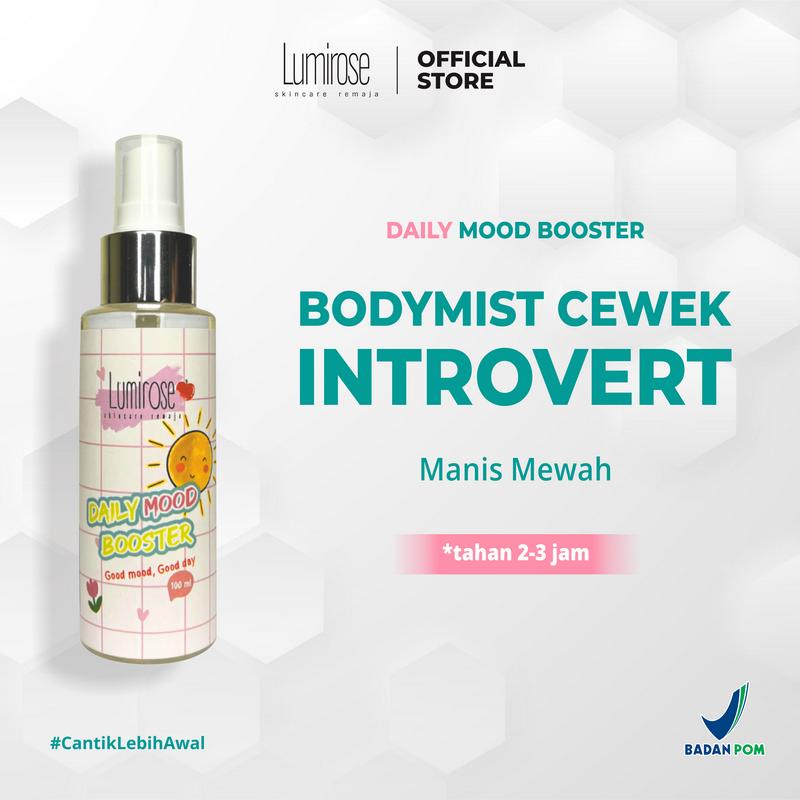 Bodymist Cewek Introvert [Lumirose] - Manis Mewah Peach & Berries - Daily Mood Booster 1