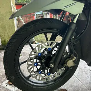 Piringan Disc Cakram Honda Beat Vario Scoopy Spacy 260MM CR7 Plus Breket - Disc Cakram Depan 260MM Motorcycle