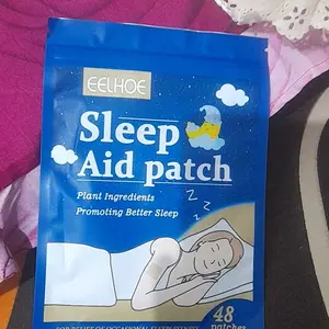 48pcs EELHOE Sleep Aid Patch perawatan bantu tidur Natural Sleepy Aid Patch Mengatasi Insomnia Susah Tidur Gangguan Tidur Malam Sulit Tidur Paling Ampuh Insomia Eye