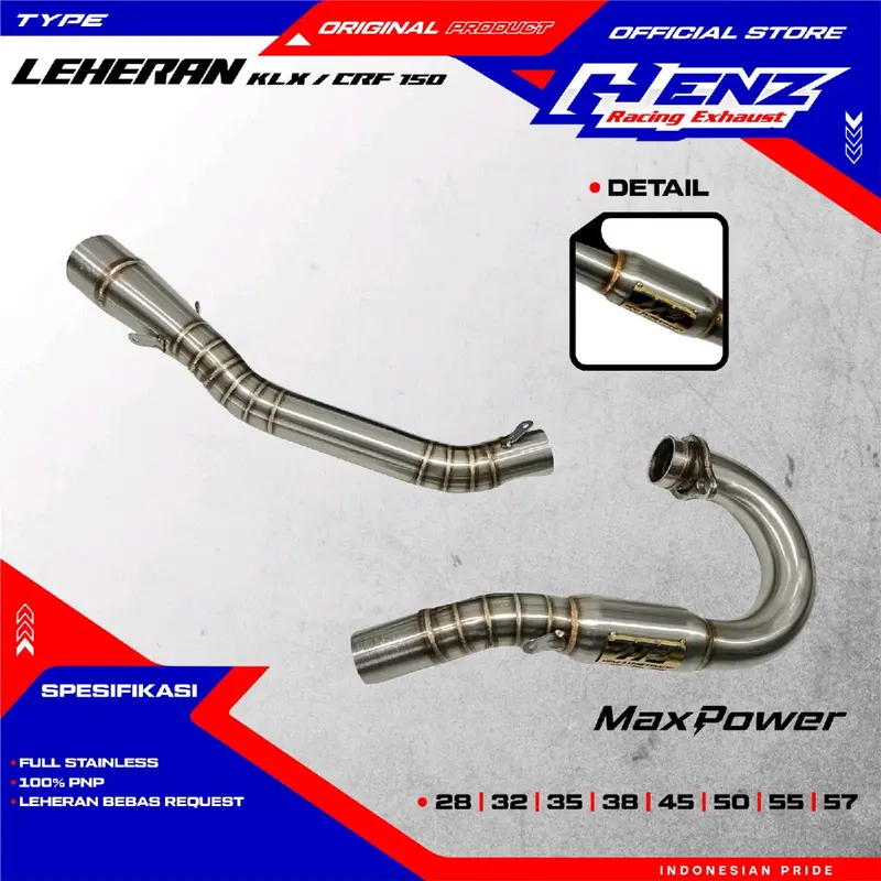 Leher only Klx,dtracker,crf  Hen-z racing exhaust 0