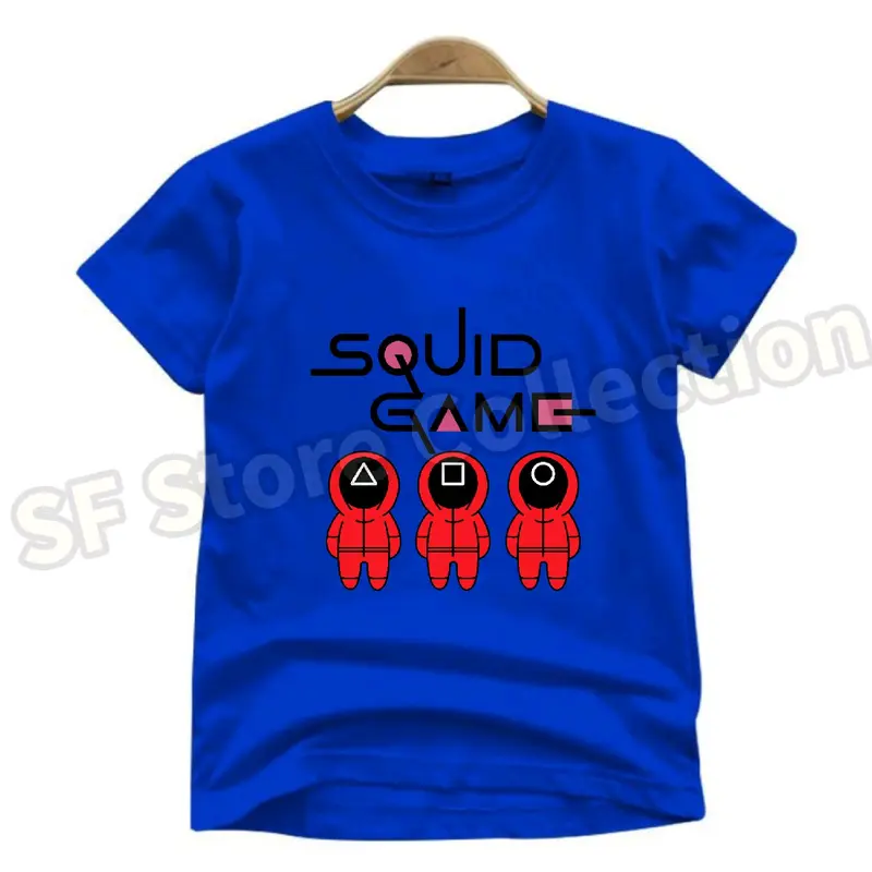 Kaos Anak Perempuan dan Laki Laki Squid Game - Fashion Anak 7