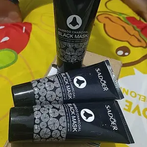 [PAKET MURAH 3Pcs] Masker Komedo Sadoer Black Mask