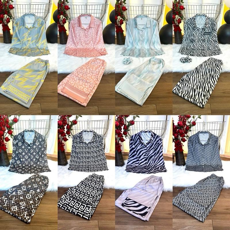 TPfashion Pijama Latin SPK Lụa Mịn Cao Cấp SM9-SM21 Thiết Kế Cổ Sơ Mi Sang Trọng Chất Vải Dày Dặn Size 50kg-85kg Màu Sắc Bền Màu 5 Cúc Bọc Sang Trọng Túi Quần Sâu 2 Bên Quần