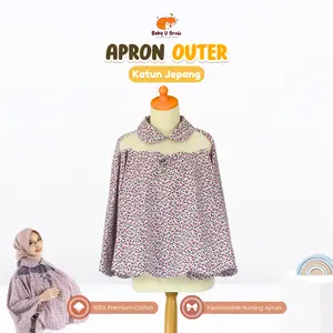 BABY U GROW - Apron Menyusui Bayi Outer | Nursing Cover - Katun Jepang