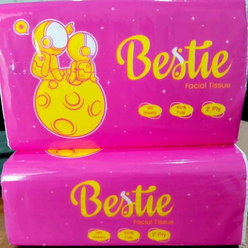 Tissue BESTIE 180 sheet paket hemat (4 PACK) Tisu 6