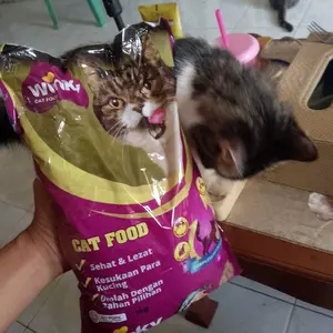 WINKY CAT FOOD TUNA & SEAFOOD REPACK1KG - Makanan Kucing Winky Rasa Tuna & Seafood Repack 1Kg