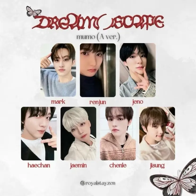 [READY STOCK ] OFFICIAL PHOTOCARD NCT DREAM()SCAPE POB MUMO JAPAN SMOOTHIE