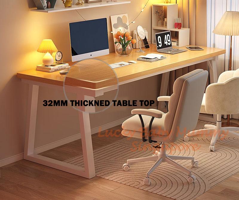 Product Introduction of A661 Minimalist Dual Study Table, Simple Modern Study Desk, Office Desk 30