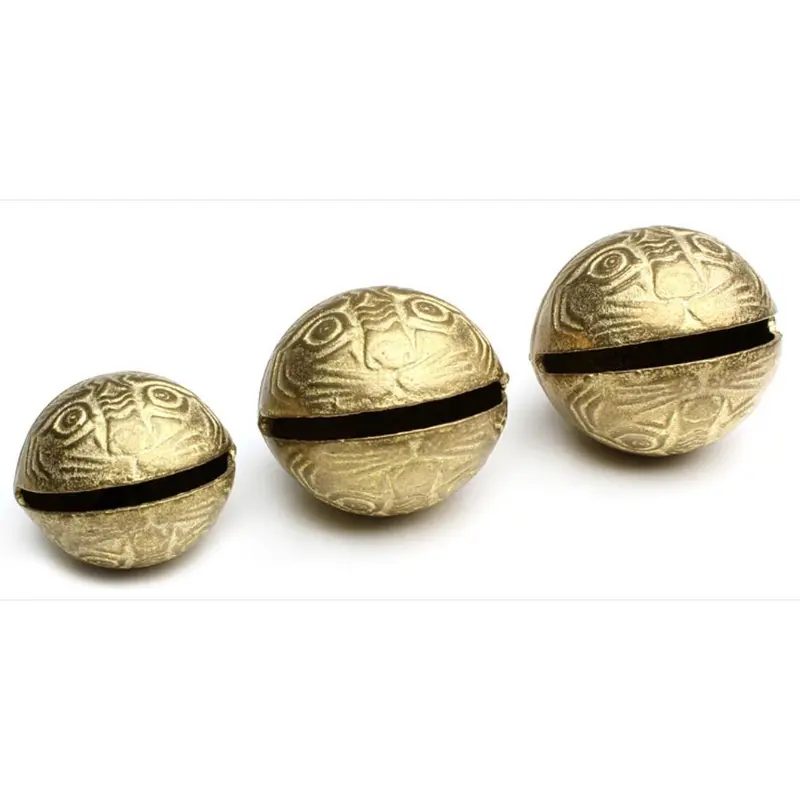 Chuông Vòng Cổ Chó Cổ Điển Đáng Yêu, Chuông Đồng, Có Kích Thước 11mm, 14mm, 18mm, 20mm, 53mm, Chuông Thủ Công, Chuông Đồng Mini 6