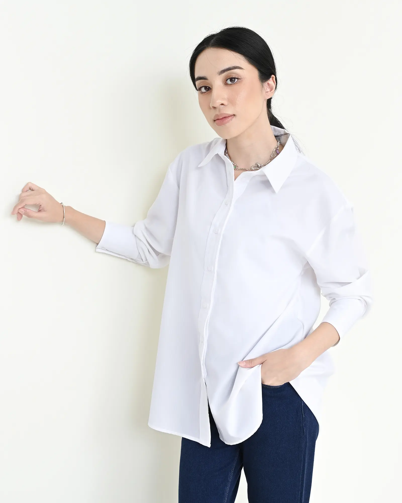 Geulis.id PIPER SHIRT BASIC SERIES / KEMEJA WANITA / ATASAN WANITA (9 warna)