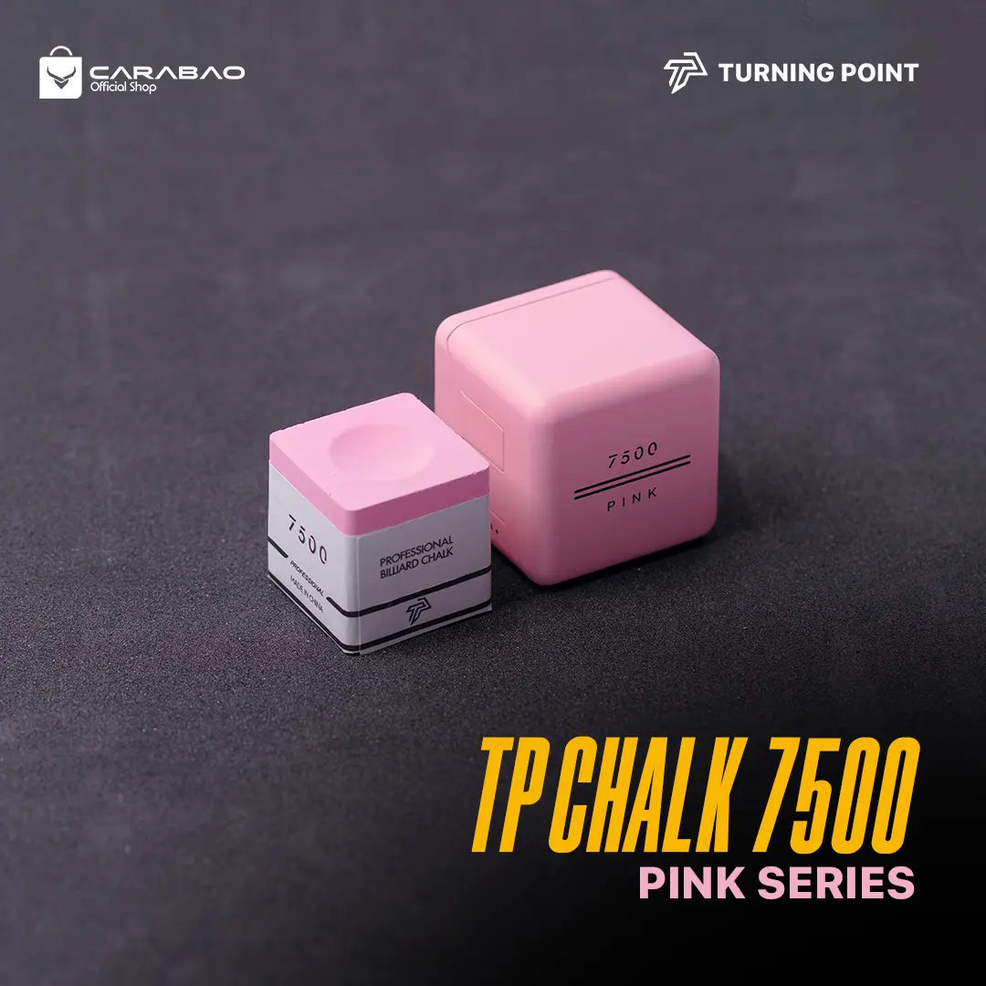 Turning point professional Chalk 7500 "Pink" - Chalk Billiard