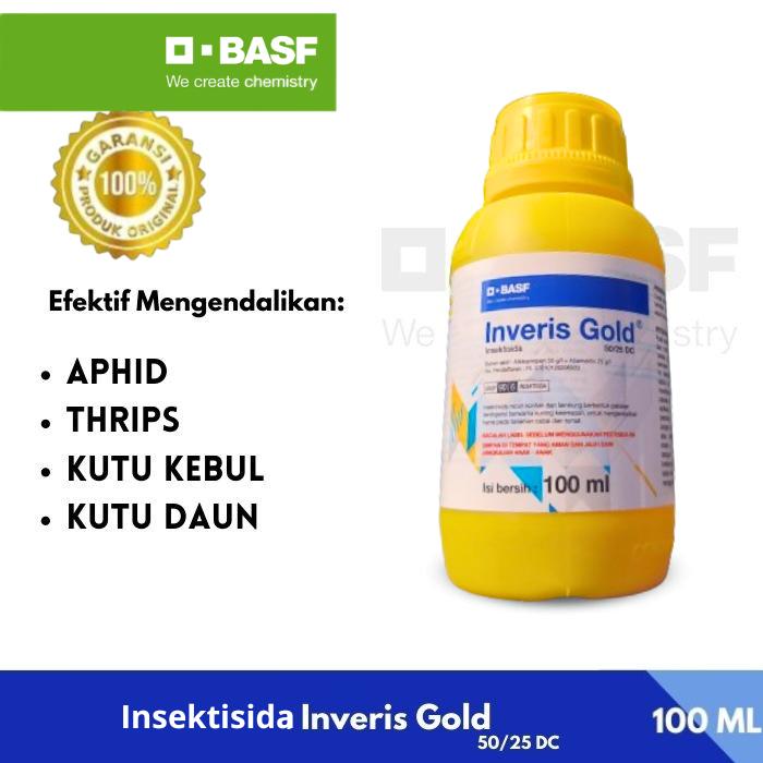 Gambar Insektisida INVERIS GOLD 50/25 DC -100 ML obat Kutu Kebul/Kutu Putih/Thrips/Aphid dari BASF Petani Sejahtera Kota Tangerang Tokopedia