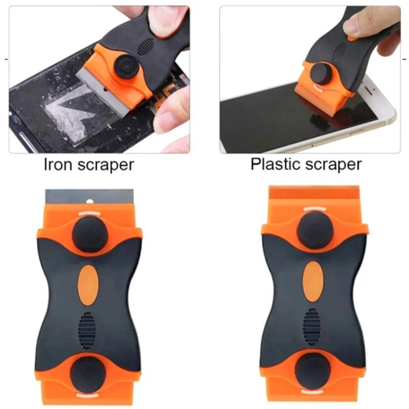Product Introduction of Clean glass,Scraper tool,window cleaning,car film scraper,Scrape off glass ceramic glue,De-icing,kitchen,Household use,window 14