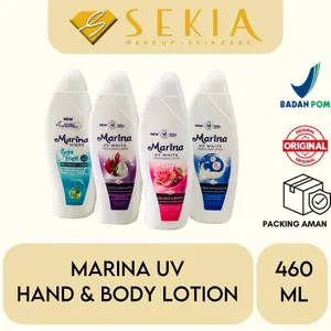 Marina UV white Body Lotion 460ml ORIGINAL 100%