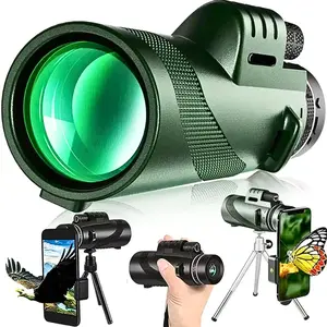 MOGE Teropong Jarak Jauh Siang Malam Smartphone Monokuler 40 x 60 Magnification Zoom - KL1040