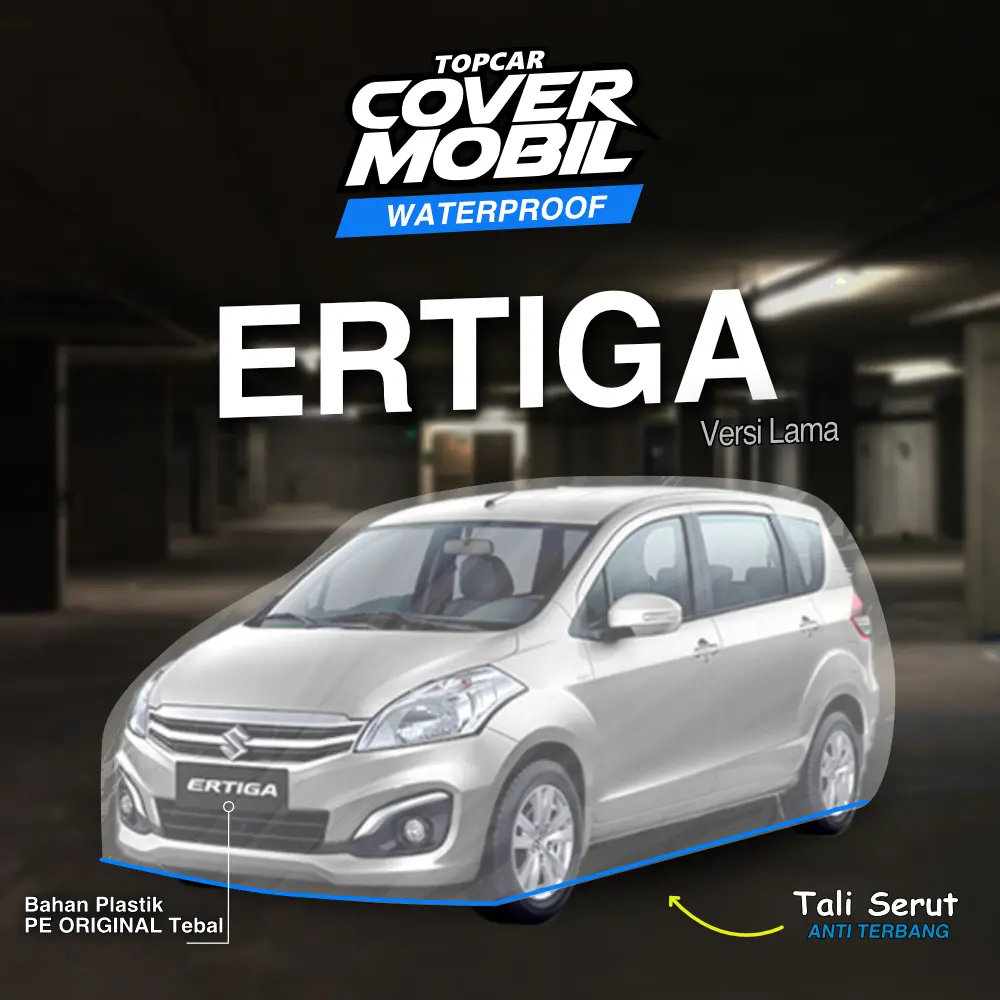 TOPCAR Cover Mobil Ertiga Lama Transparan Plastik Waterproof