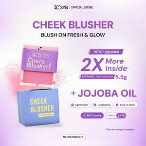 【FYC】- NEW SYB CHEEK BLUSHER [Blush On Fresh and Glow] *NEW NETTO 5,5GR*