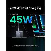 Gambar UGREEN Kepala Adaptor Charger GaN Nexode Pro 45W Samsung S22 S23 S24 Ultra Oppo Vivo iPhone 15 Series Super Fast Charging 2.0 25w 45w - ADP GaN Pro 45W Grey dari GADVENTIA Kota Administrasi Jakarta Barat 5 Tokopedia