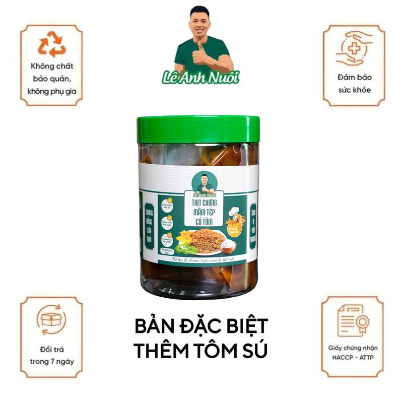 Thịt chưng mắm tép Lê Anh Nuôi hũ  500gr