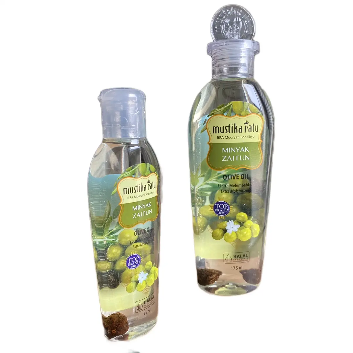 Minyak Zaitun Mustika Ratu Olive Oil 2 Ukuran