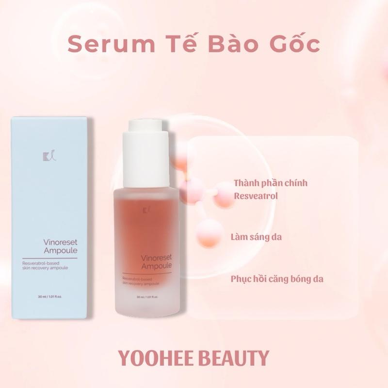 P7- 30ml serum Tế bào gốc trẻ hoá Resveratrol-based skin recovery ampoule