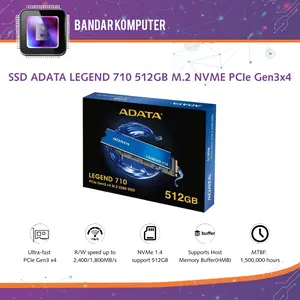 SSD ADATA LEGEND 710 512GB M.2 NVME PCIe Gen3x4