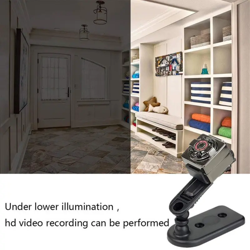 Máy ảnh mini SQ8, bí mật Nhỏ độ phân giải 1080p HD, máy ảnh video thông minh, tầm nhìn ban đêm, cảm biến chuyển động, không dây, DVR, máy quay Video 3