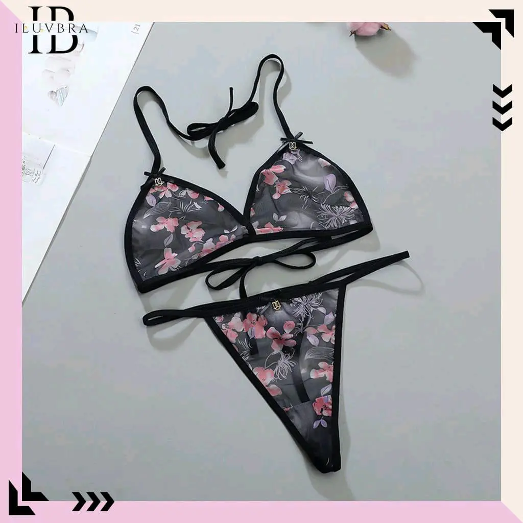 -Diskon Sale- TERMURAH!! PAKAIAN DALAM WANITA SET BRA BUNGU(BISA COD)