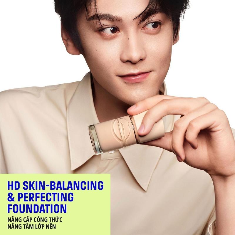 Mới - Kem nền mỏng mịn tệp da HD SKIN Balancing & Perfecting Foundation 30ml - MAKE UP FOR EVER
