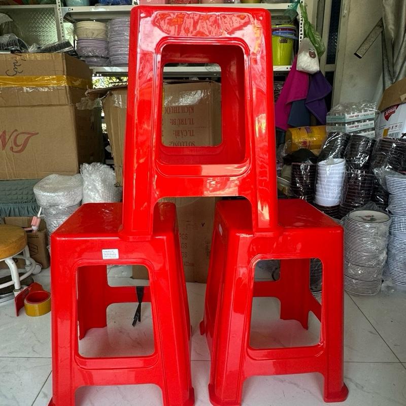 5 cái Ghế nhựa tý liên ghế cao đẩu nhựa dẻo ngồi bàn inox