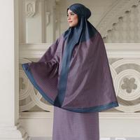 Gambar Linka Two Tone Capsule Prayer Robe - Berry dari Buttonscarves Kota Administrasi Jakarta Timur 1 Tokopedia