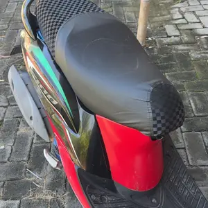 Cover Jok Instan Kombinasi Catur Kualitas Premium dengan 3 Perekat untuk Keselesaan Penggunaan Motorcycle Motif Catur
