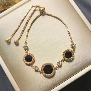 APRIL JEWELRY - Gelang Serut Titanium Romawi Fashion