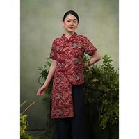 Gambar NONA RARA - Kimona Dobi Cirebon T5351, Baju kerja batik blouse wanita modern - S dari Nona Rara Batik Kota Administrasi Jakarta Timur 1 Tokopedia