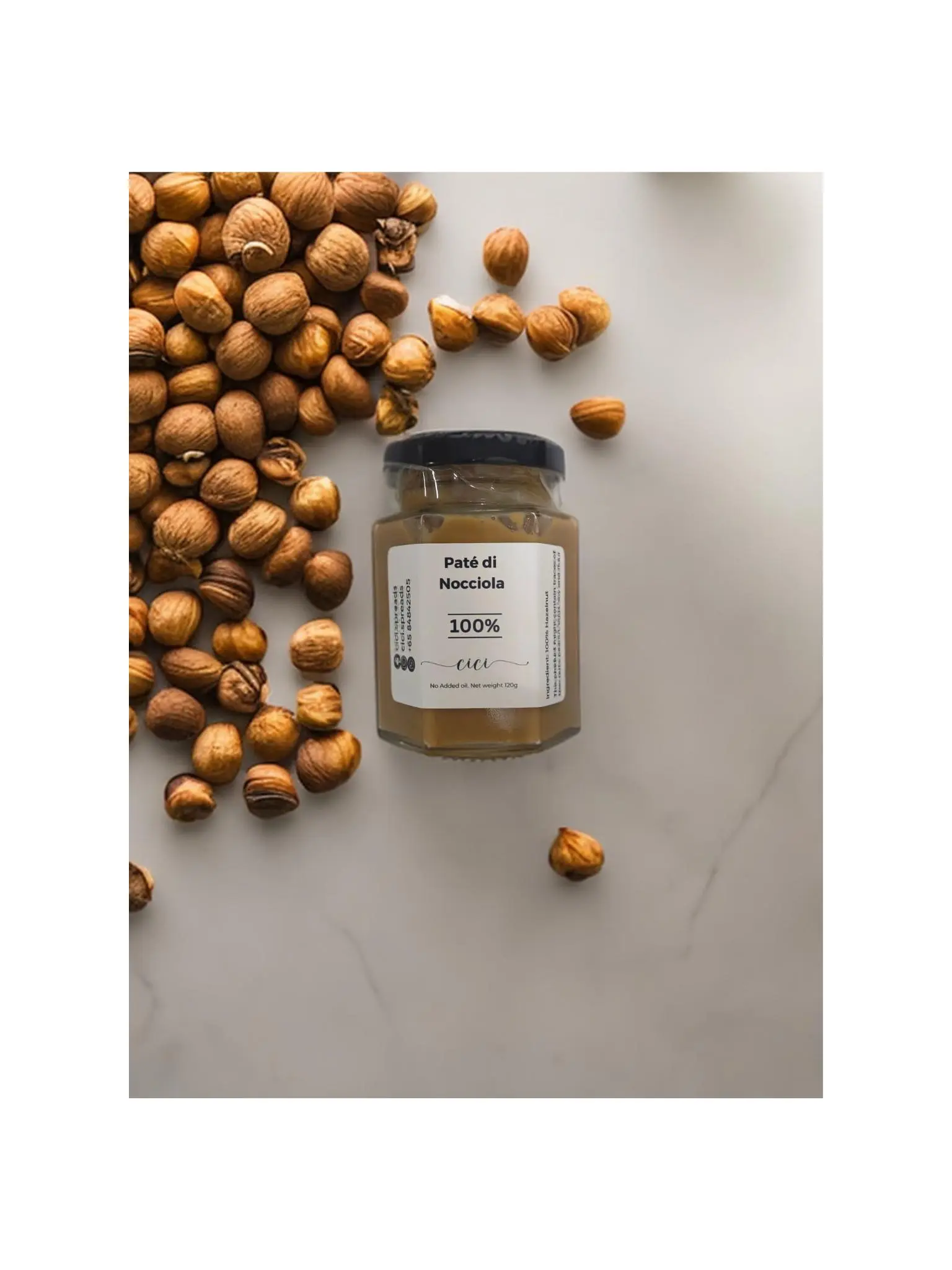 [Made in SG 🇸🇬]100% hazelnut paste (100g)