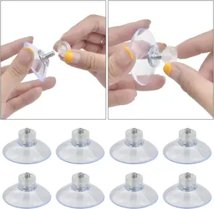 Mtos Mall- GDR Alat Tempel Dinding Mushroom Head Suction Cup Hook 40mm - G310