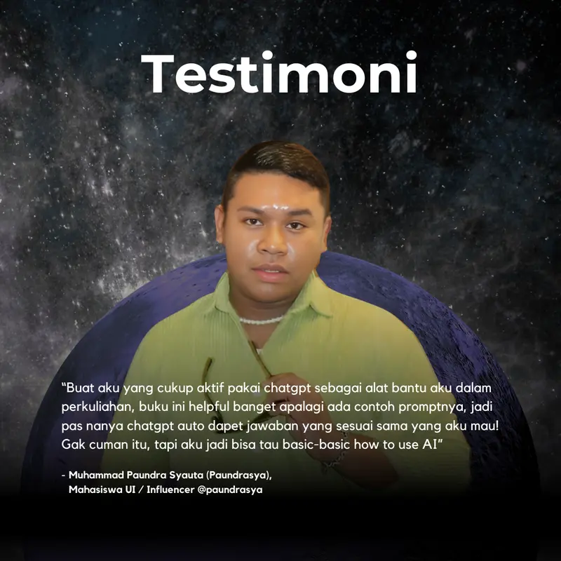 AICO - Paket 6 in 1 Lengkap Buku Belajar AI Kamus Chat GPT Learning Pass AI004CO 7