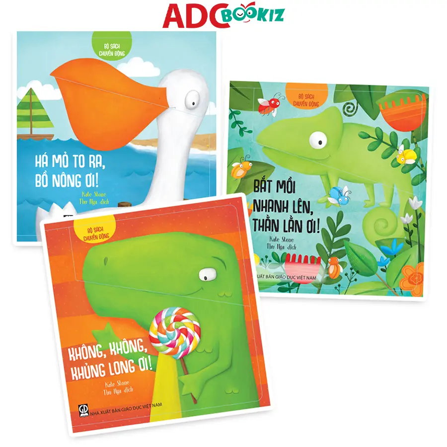 Combo 3 Cuốn Sách Chuyển Động - ADCBookiz