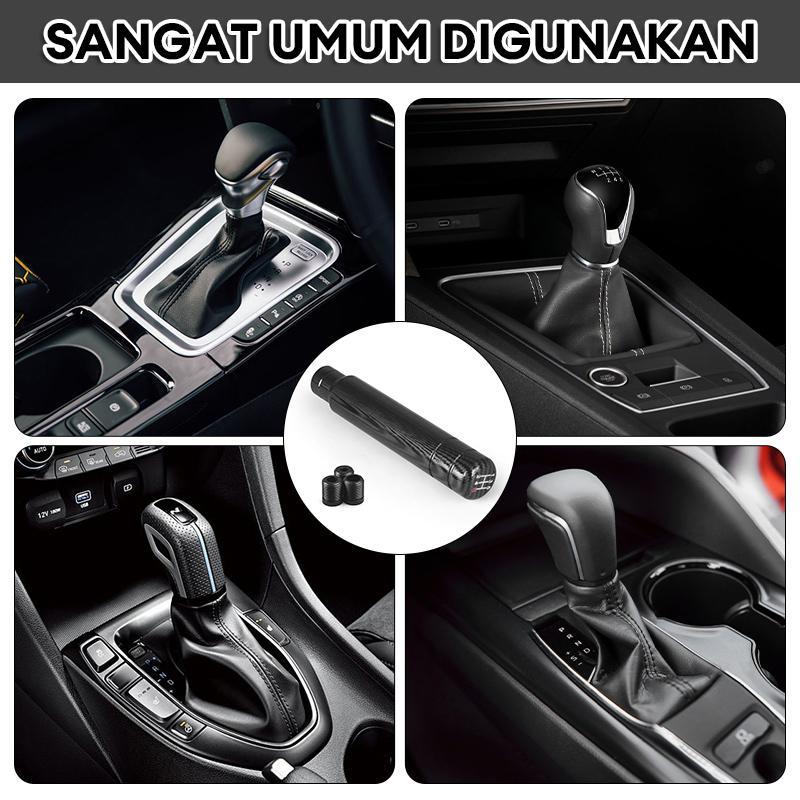 Gwein-COD Kepala Tuas Gear Modifikasi Aluminium Alloy - Desain Karbon Presisi Tinggi & Sensor Sentuh untuk Pergantian Gigi Car