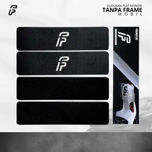 Frame Plate Dudukan Plat Nomor Mobil Clean Look - Microfiber