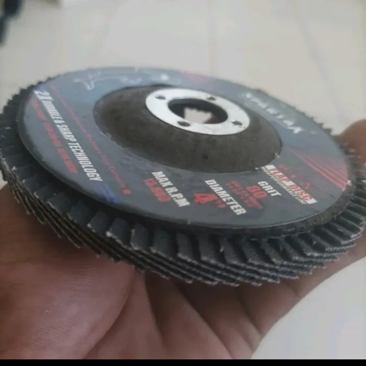 SPARTAX 4 INCH FLAP DISC GRIT 60 mata gerinda poles 4 inch