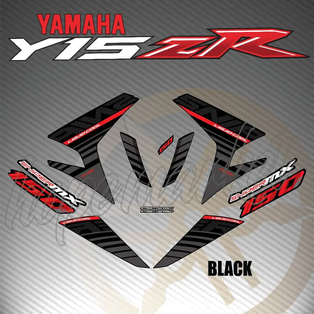 STRIPE MOTOR YAMAHA Y15 Y15ZR SNIPER MX i 150 ( 11 ) CUSTOM BODY ...