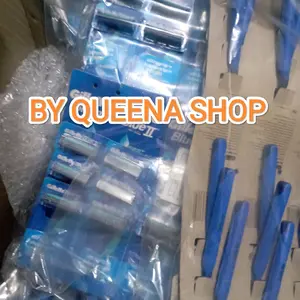 Garuk kumis cukur kumis paket hemat isi 6 / 12 / 24 pcs kuning atau biru plus